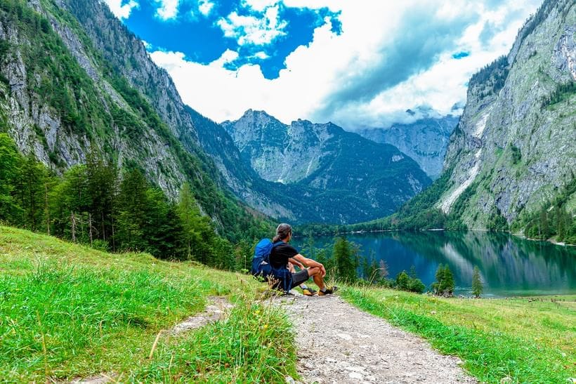 Vandring ad Saltstierne fra Chiemsee til Königssee