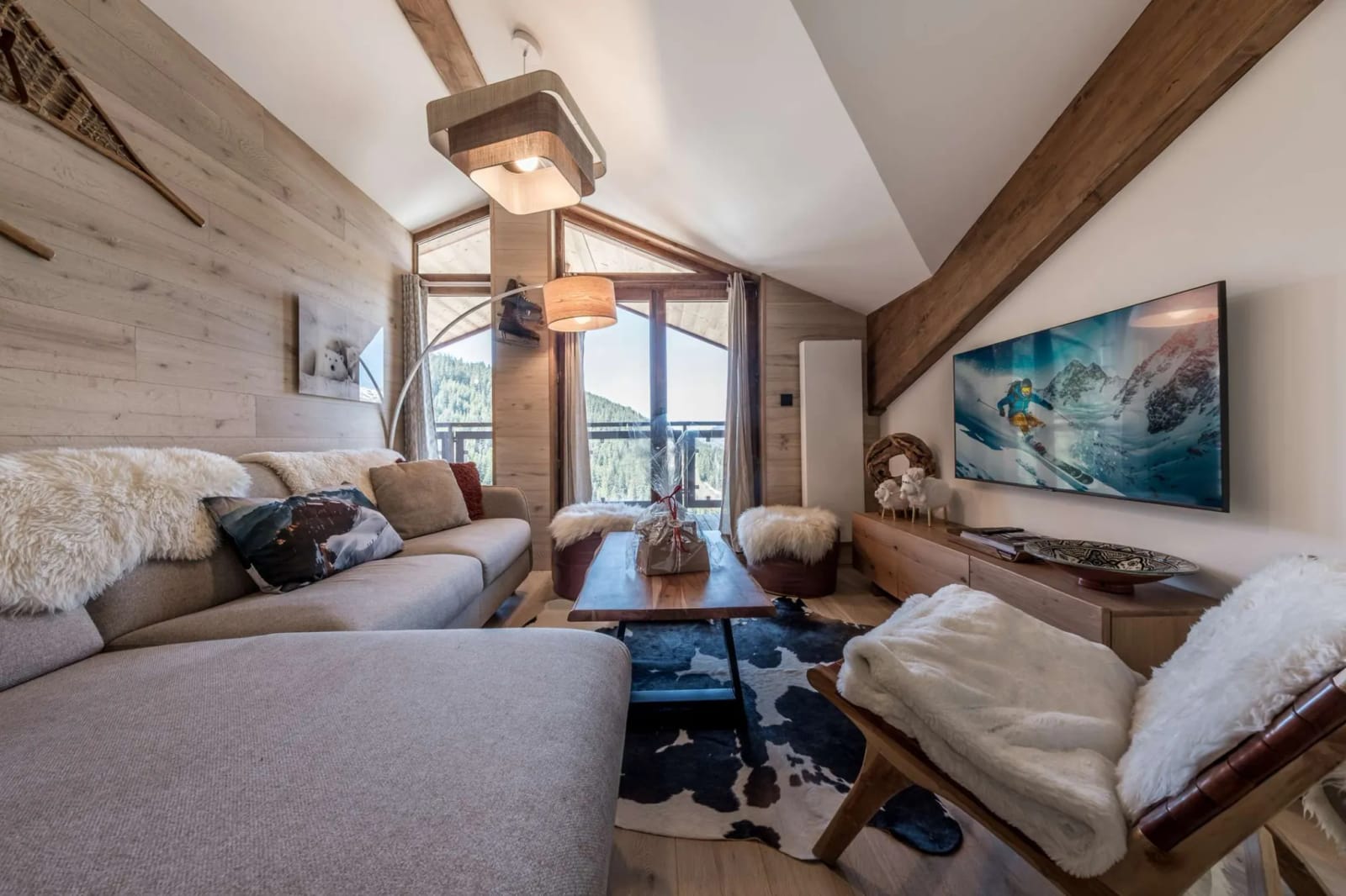 Penthouse Lejlighed til 6 personer i Courchevel Moriond (1650)