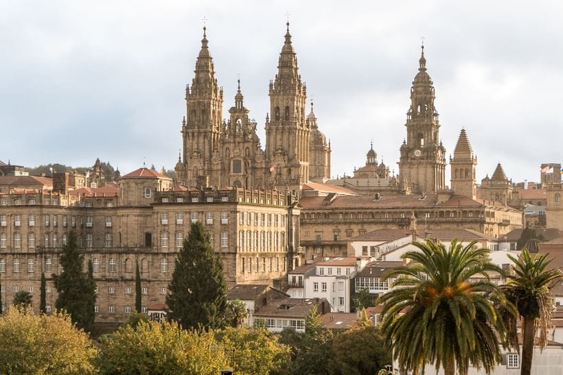 Den Portugisiske Camino ➤ Baiona til Santiago - den lette version