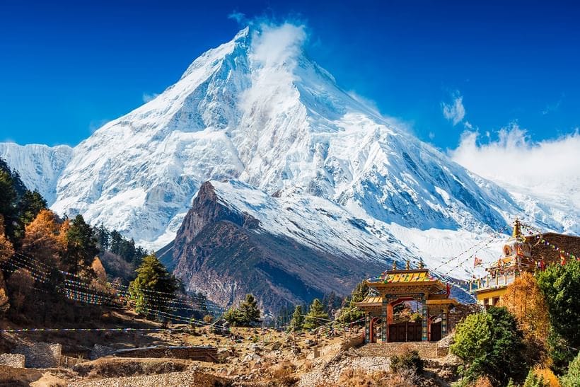 Rundt om Manaslu Trek, 17 dage
