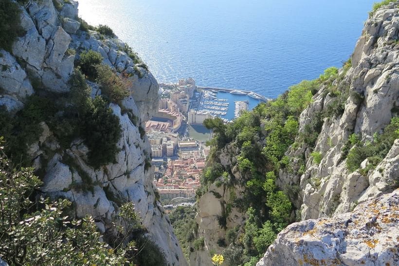 Vandring langs den Franske Riviera