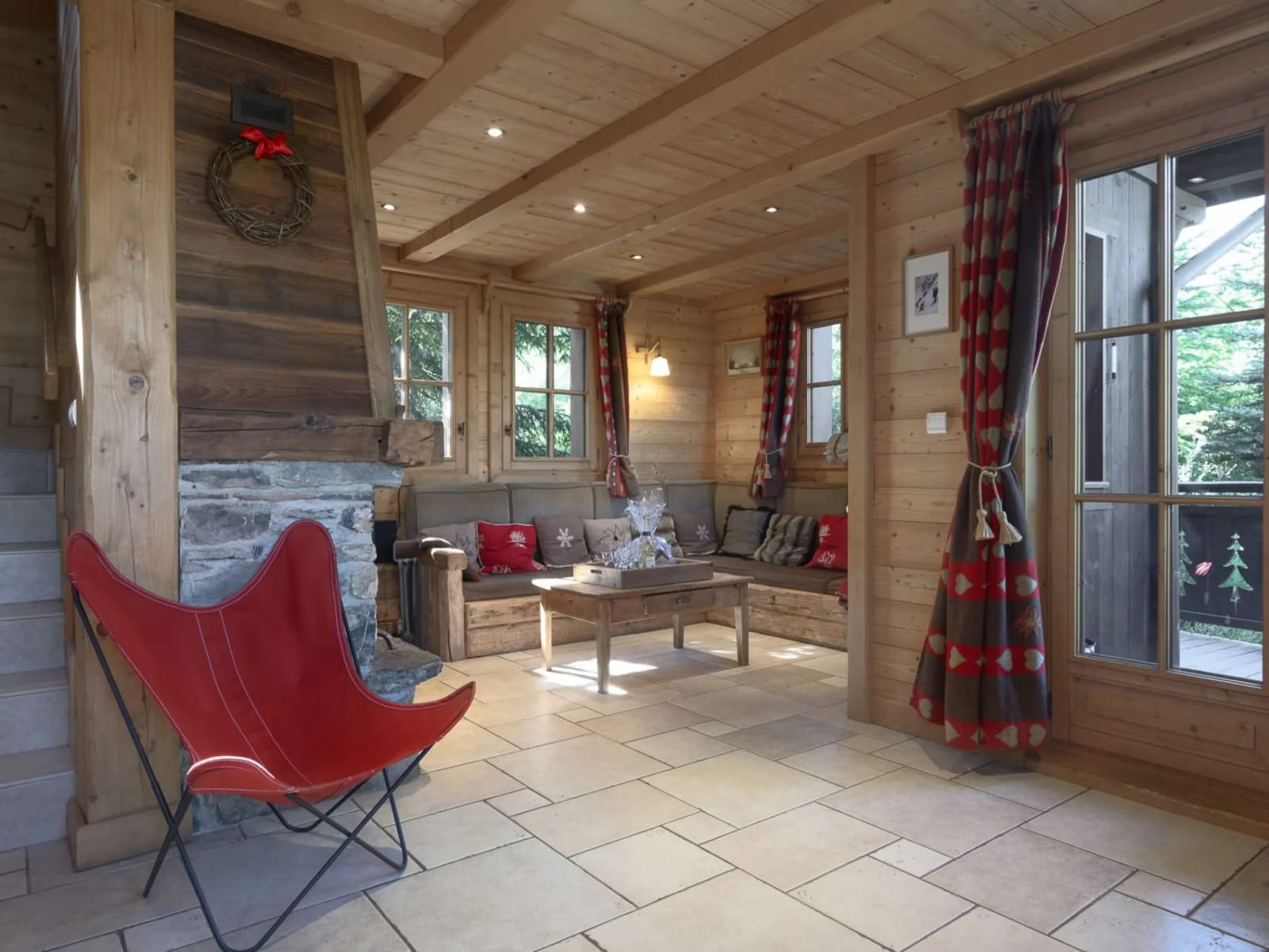 Charmerende Chalet til 10 personer i Courchevel Moriond (1650)