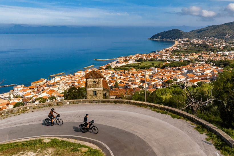 Cykelferie i Cilento med vandring på Amalfikysten