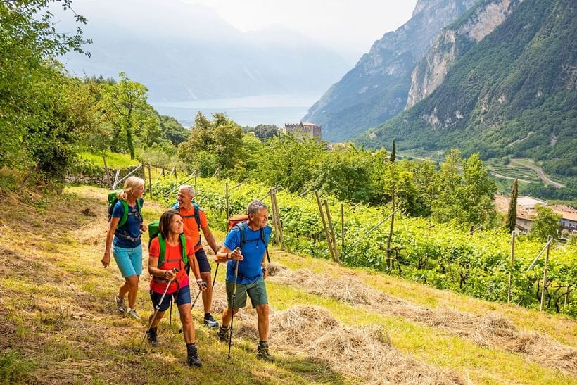 Vandreferie fra Gardasøen til Venedig 