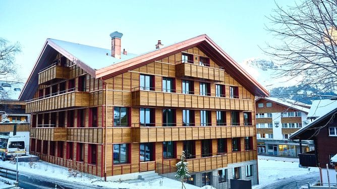 Apart Hotel Ferienwohnungen Adelboden am Dorfplatz