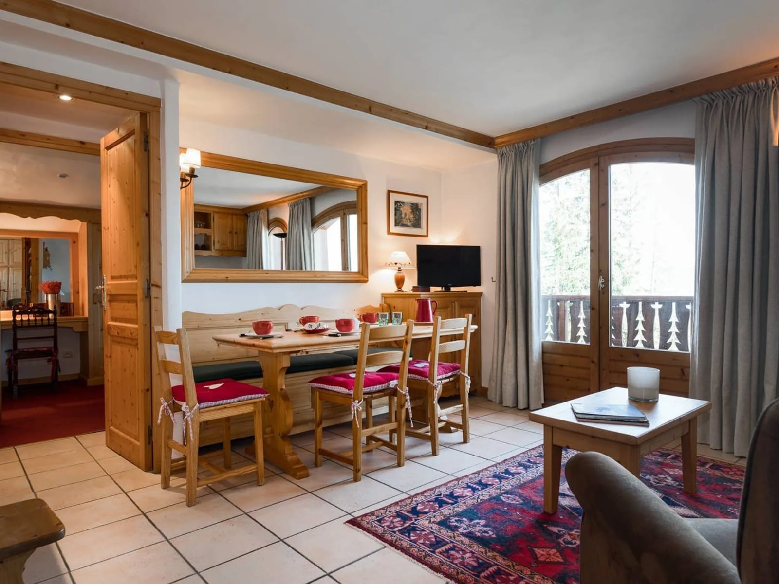 Lejlighed til 4 personer i Courchevel 1850