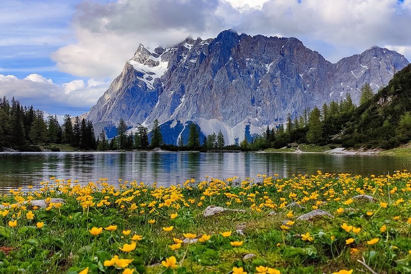 Vandring rundt om Zugspitze