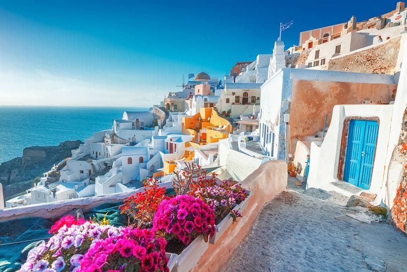 Vandreferie på Santorini 